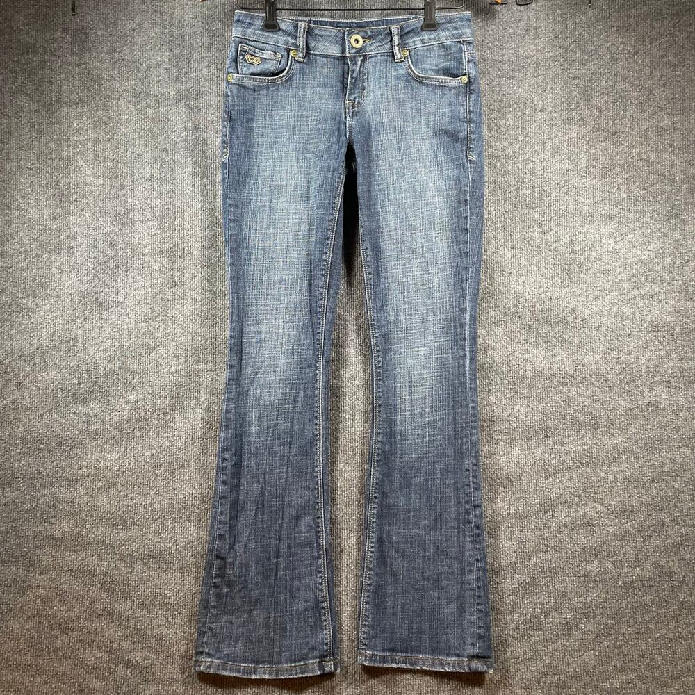 C7P Chip and Pepper Jeans Women's 5 Blue Laguna Beach Boot Cut Flare Leg